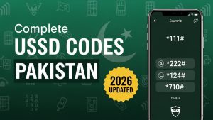 Complete USSD Codes Pakistan (Jazz, Zong, Ufone)